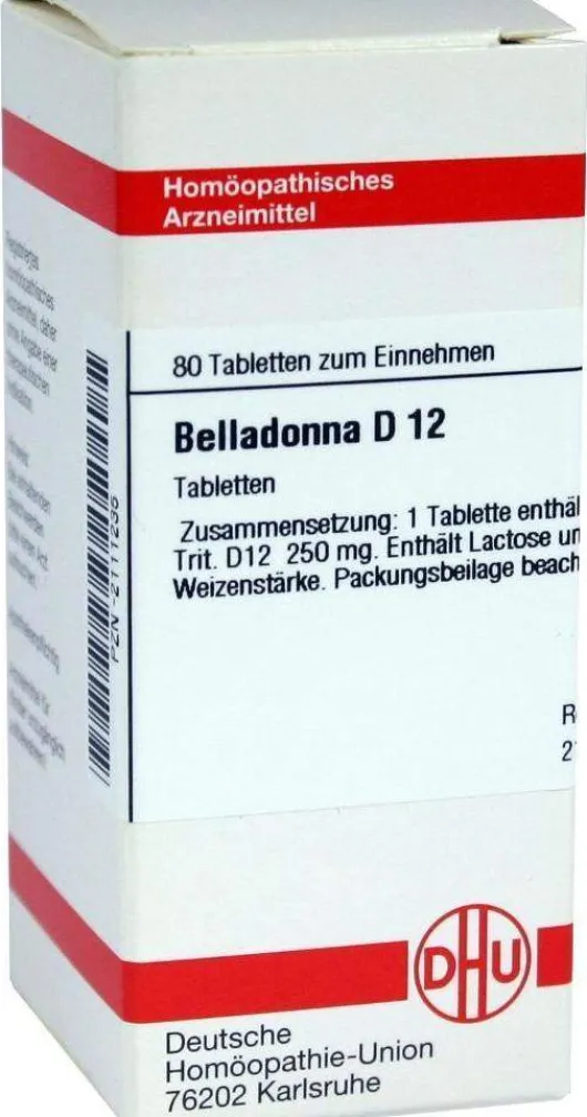 Dhu Belladonna D12 80 Tabletten