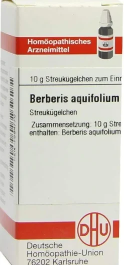Dhu Berberis Aquifolium D4 Globuli