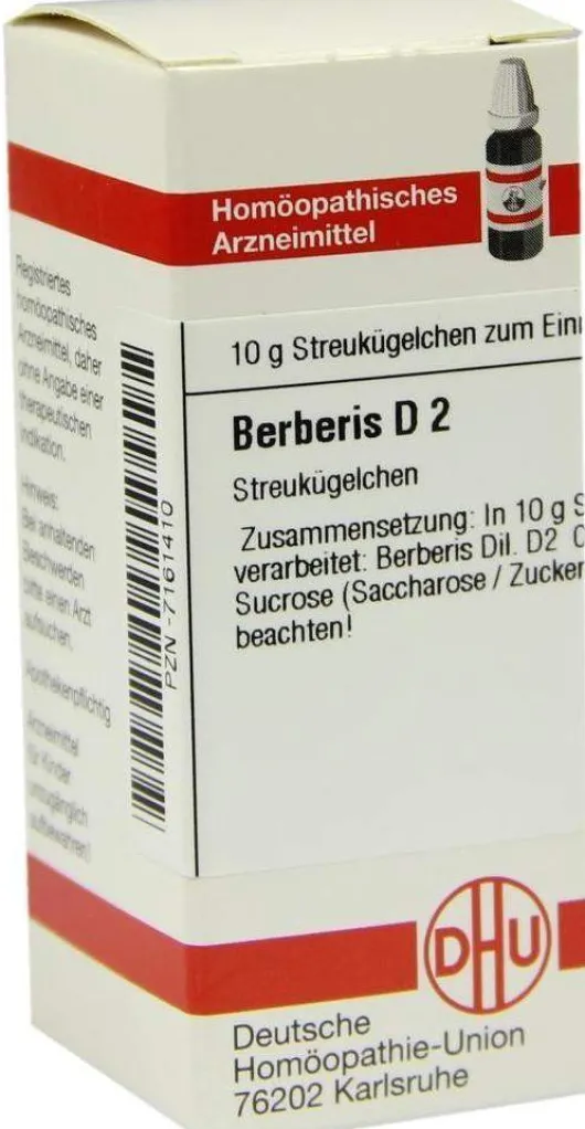 Dhu Berberis D2 Globuli