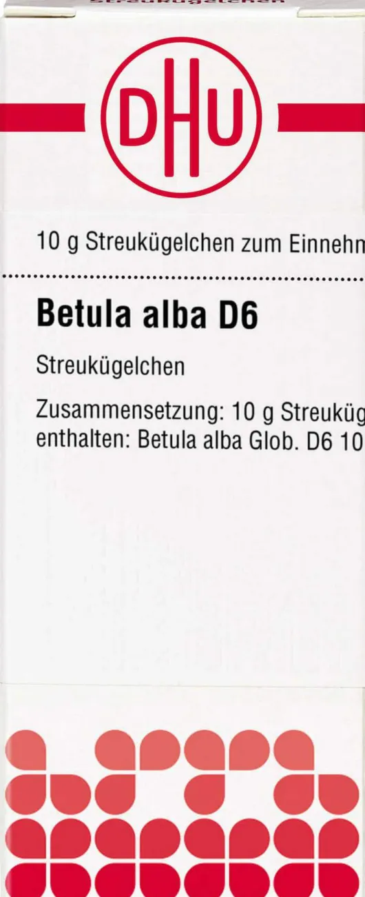 Dhu Betula Alba D6 Globuli 10 G