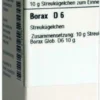 Dhu Borax D6 10 G Globuli