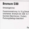 Dhu Bromum D30 Globuli 10 G