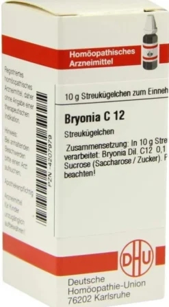 Dhu Bryonia C12 10 G Globuli