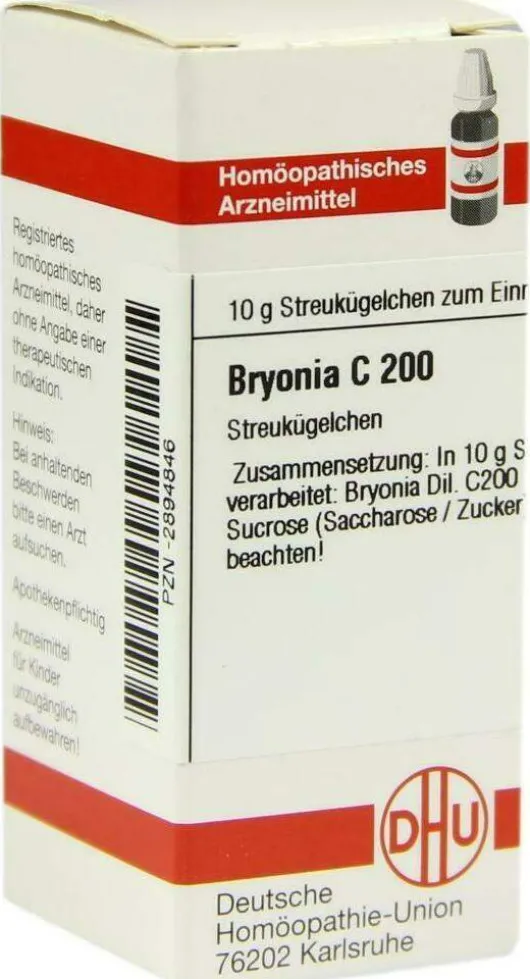 Dhu Bryonia C200 10 G Globuli
