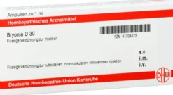 Dhu Bryonia D30 Ampullen 8 X 1 ml
