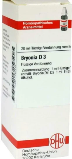 Dhu Bryonia D3 Dilution