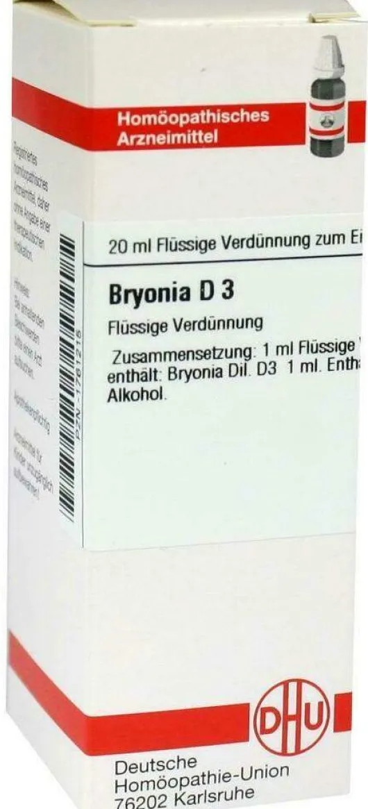 Dhu Bryonia D3 Dilution