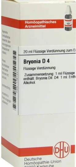 Dhu Bryonia D4 20 ml Dilution