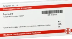 Dhu Bryonia D6 8 X 1 ml Ampullen