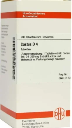 Dhu Cactus D4 Tabletten