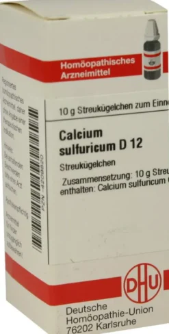Dhu Calcium Sulfuricum D12 10 G Globuli