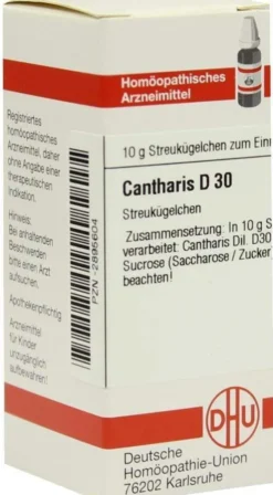 Dhu Cantharis D30 10 G Globuli