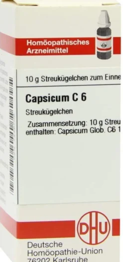 Dhu Capsicum C6 Globuli