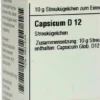 Dhu Capsicum D12 10 G Globuli