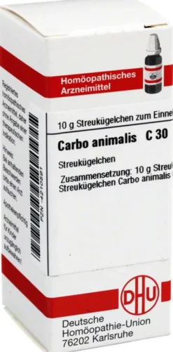 Dhu Carbo Animalis C30 10 G Globuli
