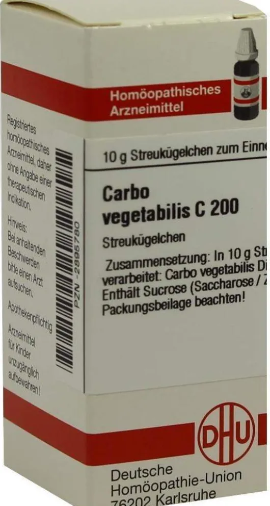 Dhu Carbo Vegetabilis C200 Globuli