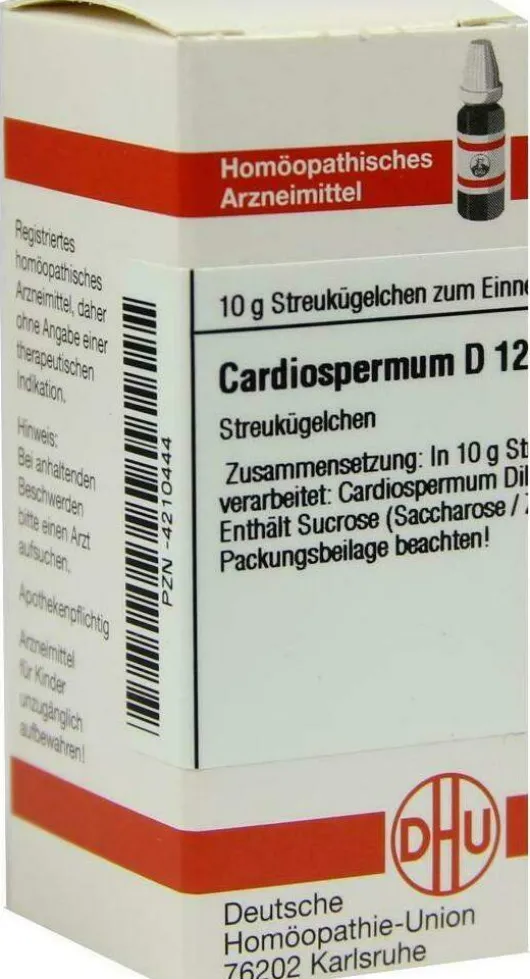 Dhu Cardiospermum D12 10 G Globuli
