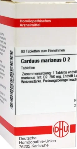 Dhu Carduus Marianus D2 80 Tabletten