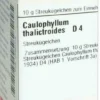 Dhu Caulophyllum Thalictroides D4 Globuli