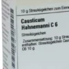 Dhu Causticum Hahnemanni C6 10 G Globuli