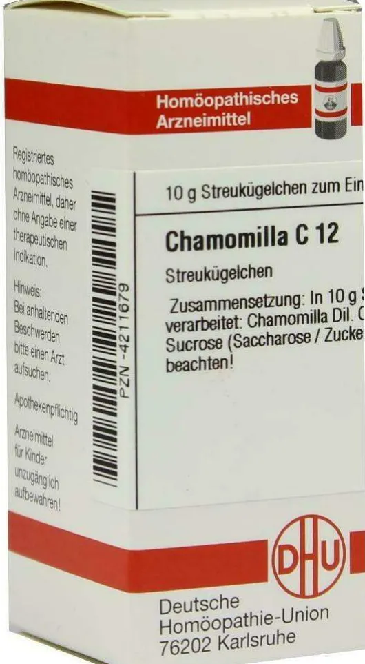 Dhu Chamomilla C12 Globuli