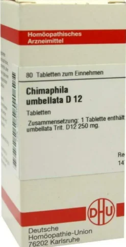 Dhu Chimaphila Umbellata D12 Tabletten