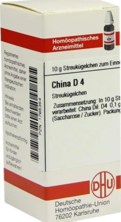 Dhu China D4 10 G Globuli