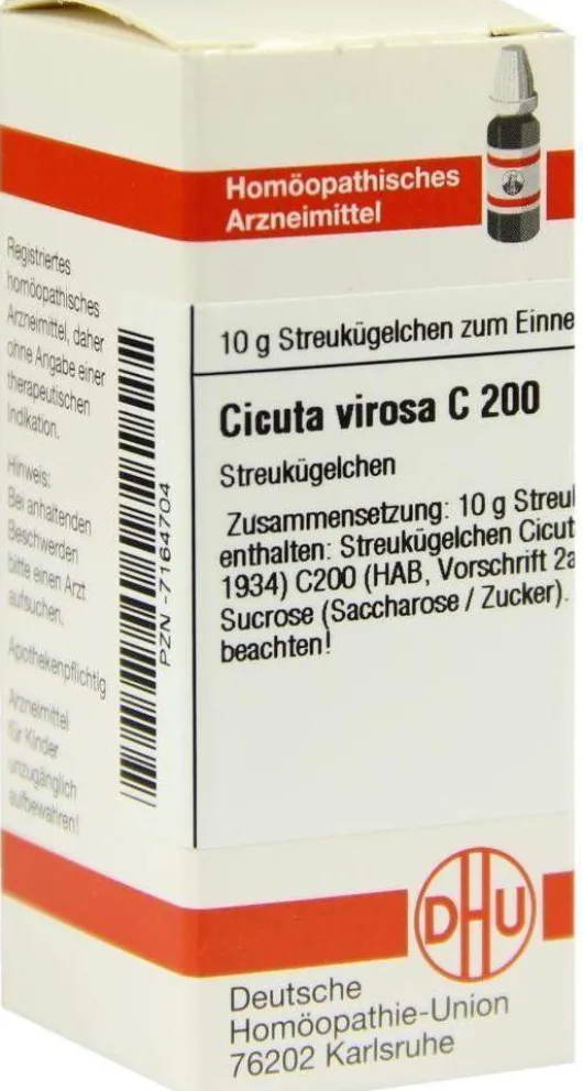 Dhu Cicuta Virosa C200 Globuli