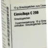 Dhu Cimicifuga C200 Globuli