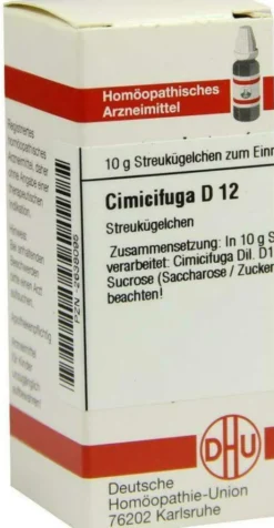 Dhu Cimicifuga D12 10 G Globuli