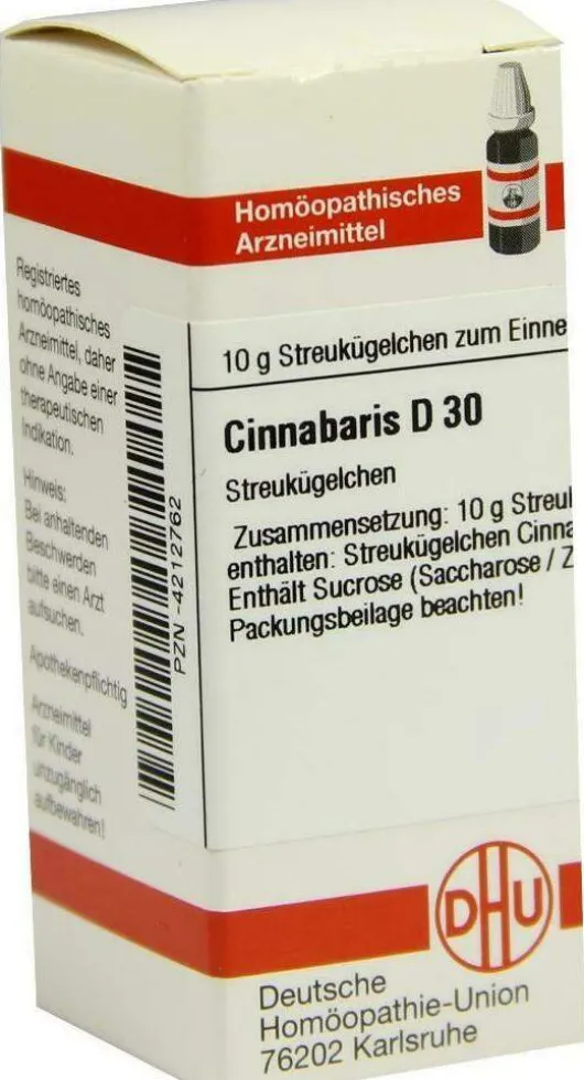 Dhu Cinnabaris D30 10 G Globuli