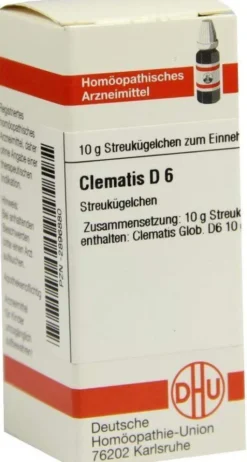 Dhu Clematis D6 Globuli
