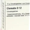 Dhu Clematis D12 Globuli