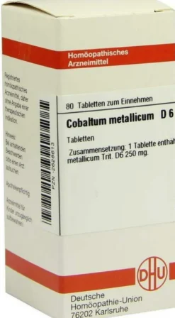 Dhu Cobaltum Metallicum D6 Tabletten