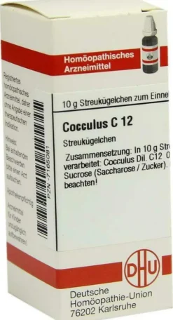 Dhu Cocculus C12 10 G Globuli