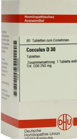 Dhu Cocculus D30 80 Tabletten