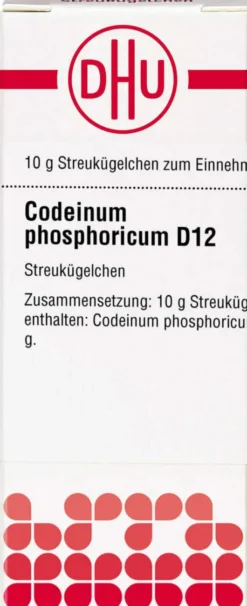 Dhu Codeinum Phosphoricum D12 Globuli 10 G