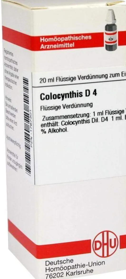 Dhu Colocynthis D4 20 ml Dilution