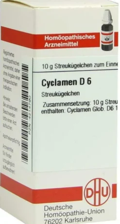 Dhu Cyclamen D6 Globuli