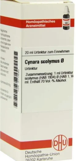 Dhu Cynara Scolymus Urtinktur 20 ml Dilution