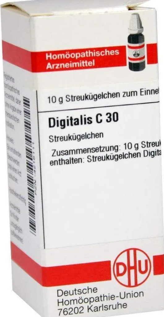 Dhu Digitalis C30 10 G Globuli