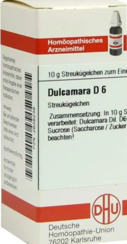 Dhu Dulcamara D6 Globuli 10 G