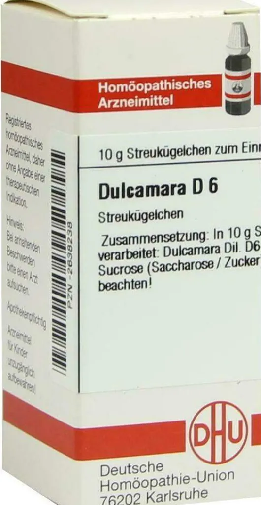 Dhu Dulcamara D6 Globuli 10 G