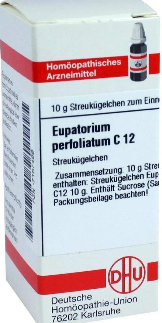 Dhu Eupatorium Perfoliatum C12 Globuli