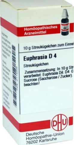 Dhu Euphrasia D4 Globuli