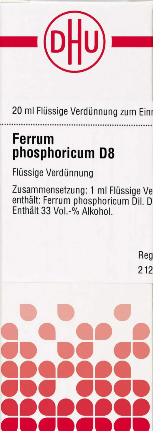 Dhu Ferrum Phosphoricum D8 Dilution 20 ml