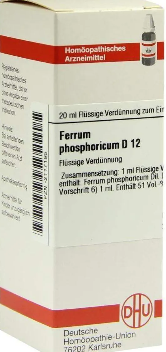Dhu Ferrum Phosphoricum D12 20 ml Dilution
