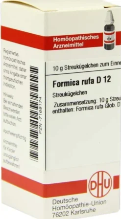 Dhu Formica Rufa D12 Globuli