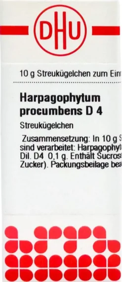 Dhu Harpagophytum Procumbens D4 Globuli