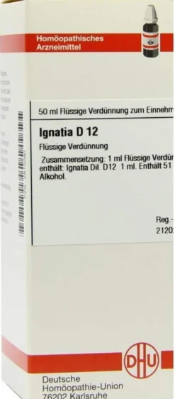Dhu Ignatia D12 Dilution 50 ml